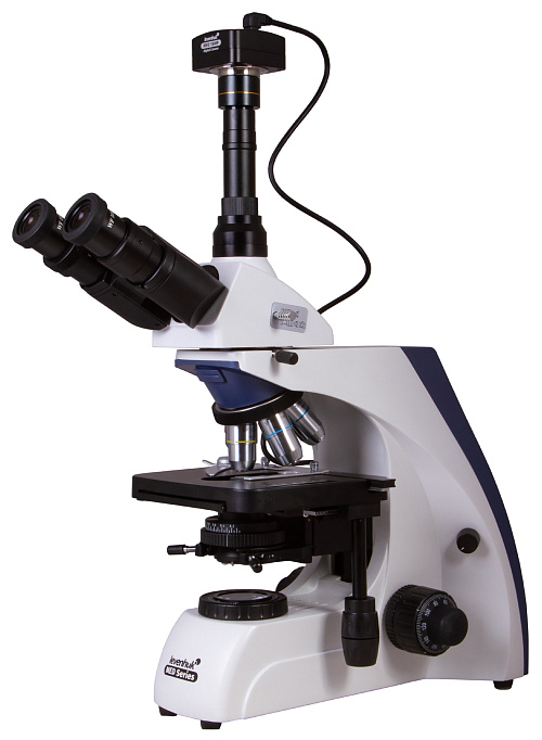 Abbildung Levenhuk-Digital-Trinokularmikroskop MED D30T