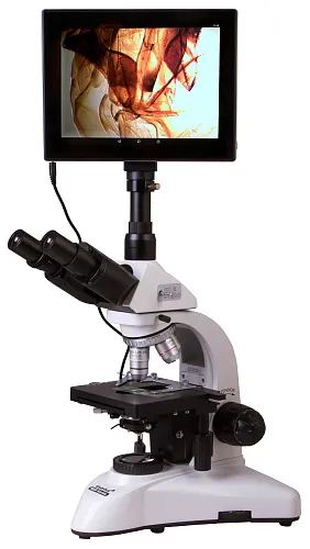 Fotografie Levenhuk-Digital-Trinokularmikroskop MED D20T LCD
