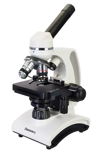 Abbildung Levenhuk Discovery Atto Polar-Mikroskop mit Buch