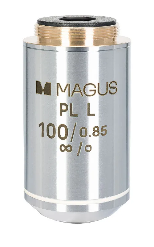 Fotografie MAGUS 100PLL 100-fach/0,85 Plan L AA 0,40 mm Objektiv