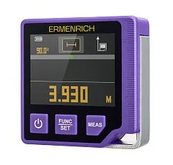 Bild Ermenrich Verk LQ60 3-in-1 Digitale Wasserwaage mit Laser-Messgerät