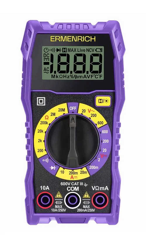 Bild Ermenrich Zing TC07 Digitalmultimeter,  1