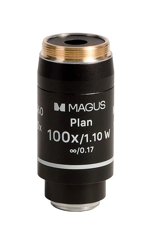 Abbildung MAGUS 100PL60 W Plan 100-fach/1,10 ∞/0,17 H 60 mm Objektiv,  1