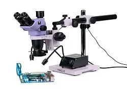 Fotografie MAGUS Stereo 8TR Stereomikroskop für die Reparatur von Elektronik