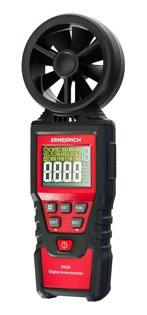 Bild Ermenrich Seek DN20 Digitales Anemometer