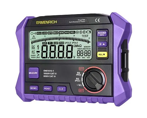 Bild Ermenrich Ping ET60 Erdungswiderstandmesser,  1