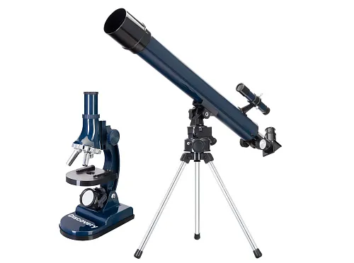Foto Levenhuk Discovery Scope Set 2 mit Buch,  1