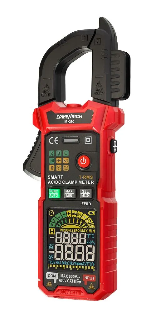 Foto Ermenrich Ping MK50 Digitale Strommesszange