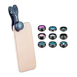 Abbildung Levenhuk Kelvin SLS7 Objektiv-Set für Smartphones