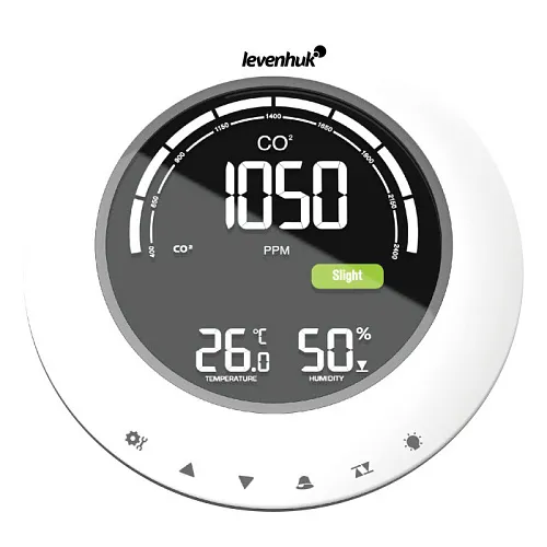 Abbildung Levenhuk Wezzer PLUS LP90 CO₂-Messgerät