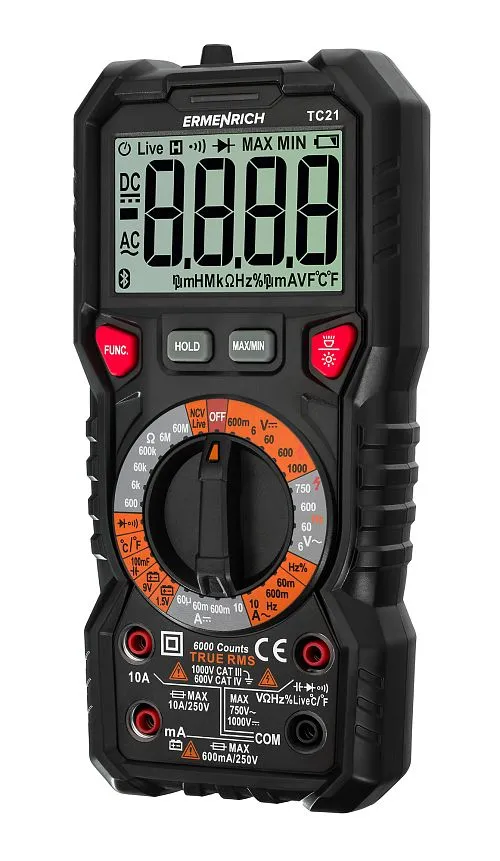 Abbildung Ermenrich Zing TC21 Digitalmultimeter