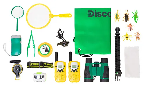 Abbildung Levenhuk Discovery Basics EK90 Forscherset