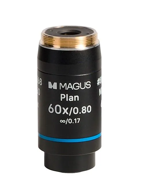 Fotografie MAGUS 60PL60 Plan 60-fach/0,80 ∞/0,17 H 60 mm Objektiv,  1