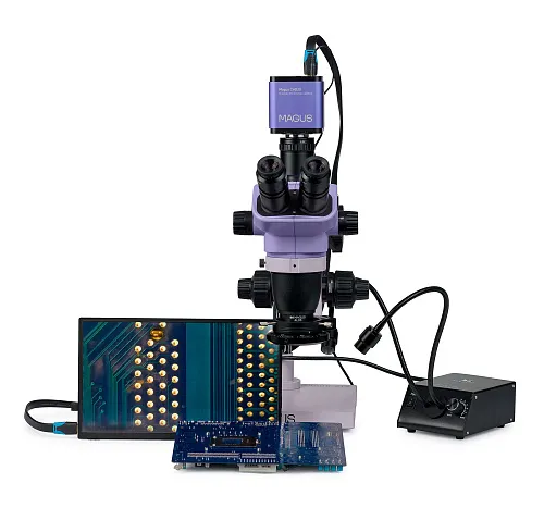 Bild MAGUS Stereo D8TR LCD Digitales Stereomikroskop für die Reparatur von Elektronik