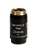 Fotografie MAGUS 2PL60 Plan 2-fach/0,06 ∞/- H 60 mm Objektiv