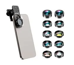 Foto Levenhuk Kelvin SLS9 Objektiv-Set für Smartphones
