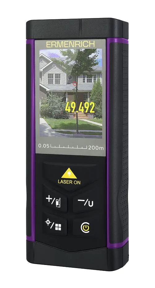 Foto Ermenrich PRO LR200 Laser-Messgerät, mit Kamera