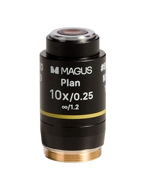 Bild MAGUS 10PL60V Plan 10-fach/0,25 ∞/1,2 H 60 mm Objektiv,  1