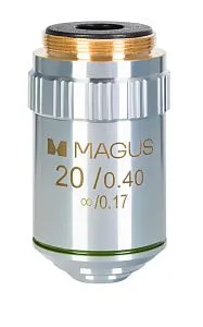 Abbildung MAGUS MA20 20-fach/0,40 ∞/0,17 Infinity Achromatic Objektiv