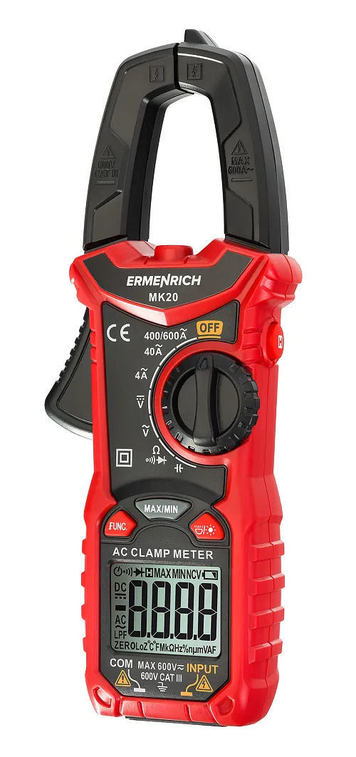 Foto Ermenrich Ping MK20 Digitale Strommesszange