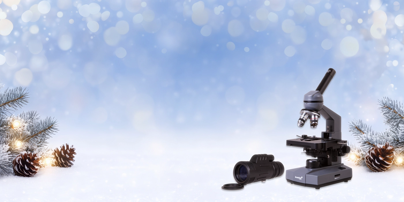 Kaufen Sie ein Mikroskop und erhalten Sie ein leistungsstarkes Fernrohr gratis dazu!