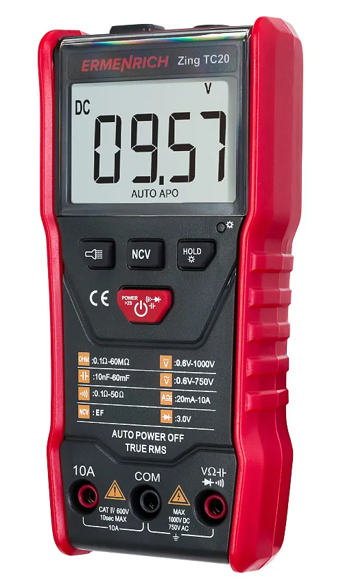 Bild Ermenrich Zing TC20 Digitalmultimeter