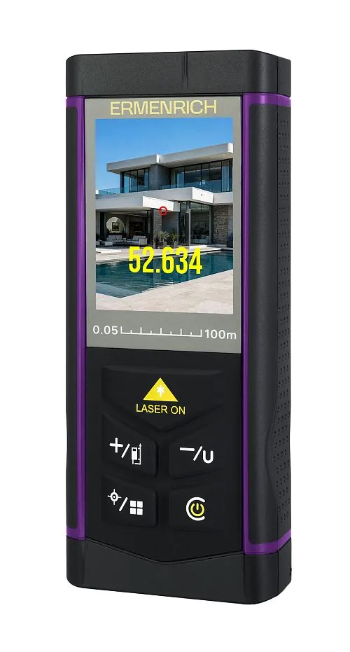 Abbildung Ermenrich PRO LR100 Laser-Messgerät, mit Kamera,  1