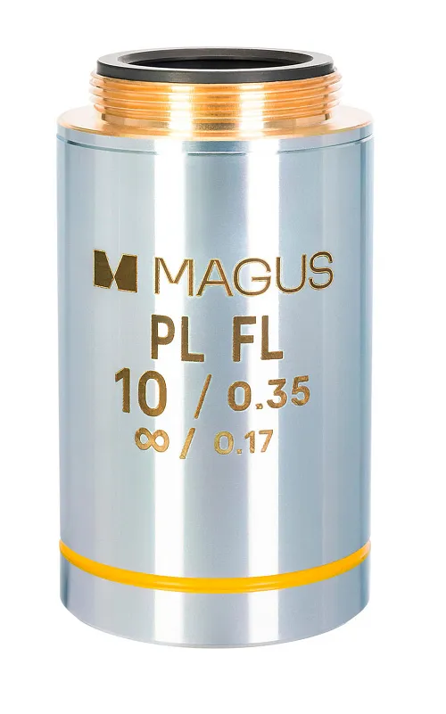 Abbildung MAGUS 10PLFL 10-fach/0,35 Plan FL ∞/0,17 Objektiv