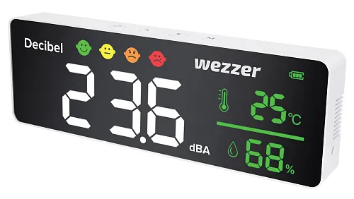 Foto Levenhuk Wezzer Teo TH70 Lärmmessgerät Thermohygrometer