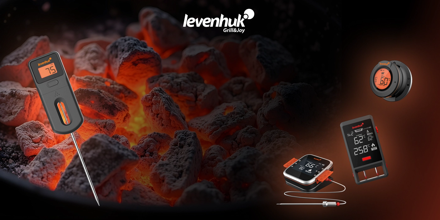 Neu! Fleischthermometer Wezzer Grill