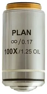 Foto Levenhuk MED 100x Plan-achromatisches, unendlich-korrigiertes Objektiv