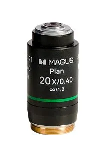 Bild MAGUS 20PL60V Plan 20-fach/0,40 ∞/1,2 H 60 mm Objektiv