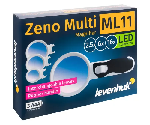 Fotografie Levenhuk-Vergrößerungsglas Zeno Multi ML11,  10