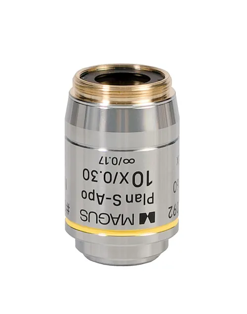 Abbildung MAGUS FL S-APO60 PlanF S-Apo 4-fach/10-fach/20-fach/40-fach/100-fach Öl ∞/0,17 H 60 mm Objektiv-Set,  4