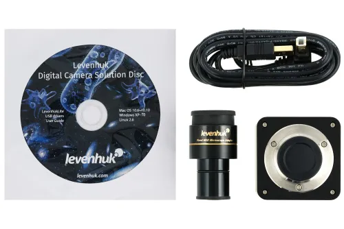 Abbildung Levenhuk-Digital-Trinokularmikroskop MED D45T,  7