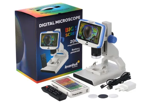 Abbildung Levenhuk-Digitalmikroskop Rainbow DM500 LCD,  2