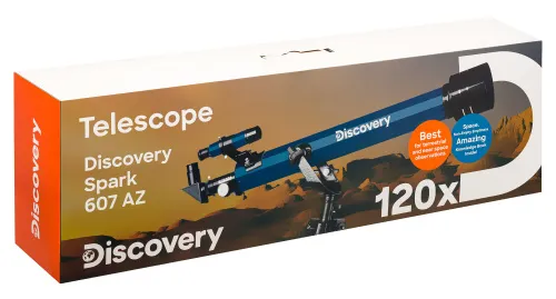 Foto Levenhuk Discovery Spark 607 AZ-Teleskop mit Buch,  15
