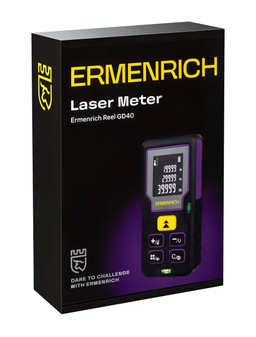 Fotografie Ermenrich Reel PLUS GD40 Laser-Messgerät,  7
