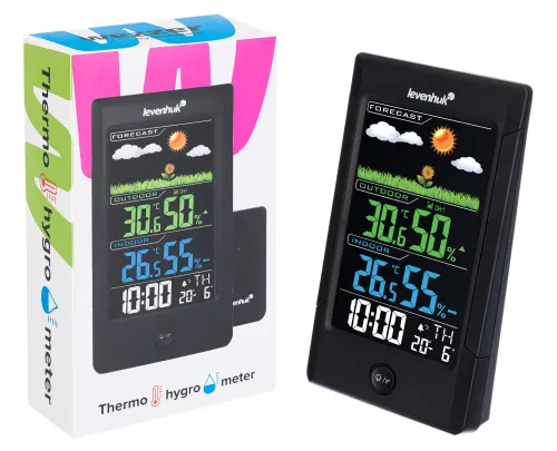 Fotografie Levenhuk Wezzer Teo TH40 Thermohygrometer,  3