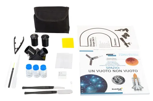 Foto Levenhuk Discovery Scope Set 3 mit Buch,  4