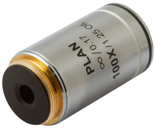 Foto Levenhuk MED 100x Plan-achromatisches, unendlich-korrigiertes Objektiv,  3