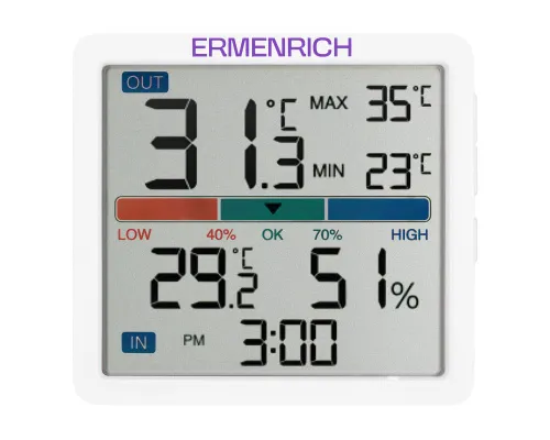 Foto Ermenrich Report WR10 Thermohygrometer,  2