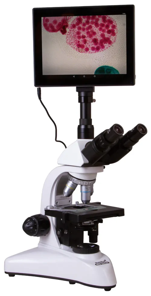 Fotografie Levenhuk-Digital-Trinokularmikroskop MED D25T LCD,  4