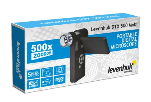 Foto Levenhuk DTX 500 Mobi Digitales Mikroskop,  10