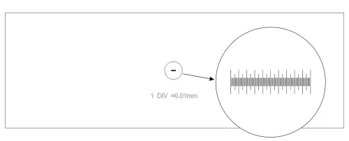 Bild MAGUS CS1 Kalibrierungsobjektträger (0,01),  4
