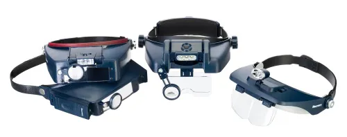 Bild Levenhuk Discovery Crafts DHD 10 Kopflupe,  2