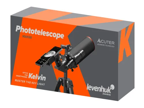 Fotografie Levenhuk Kelvin MAK60 Mini-AZ-Fototeleskop,  12