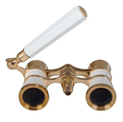 Abbildung Levenhuk Broadway 325N Opernglas (schwarz Lorgnette mit LED-Licht),  6