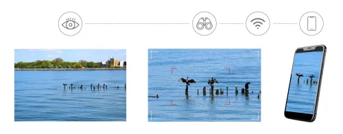 Foto Levenhuk Kelvin Snap ED 8x42 Digitales Fotomonokular,  7