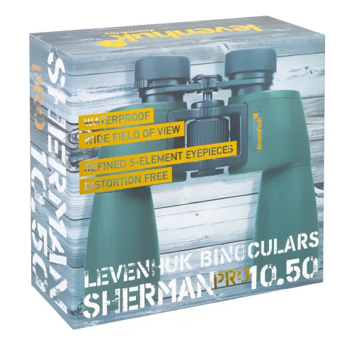 Fotografie Levenhuk Sherman PRO 10x50 Fernglas,  13